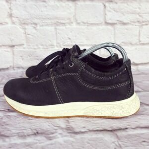 LL Bean stone coast comfort shoes sneakers black Size 8.5 women's